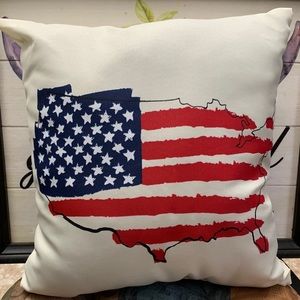 Outdoor/Indoor throw pillow. Water resistant nwt